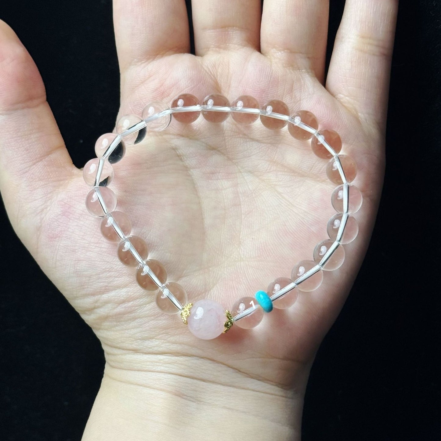 Sunstone Aquamarine Bracelet