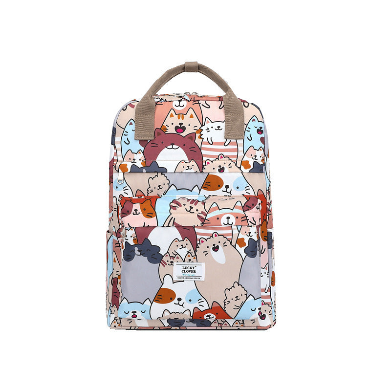 Waterproof Printed Backpack