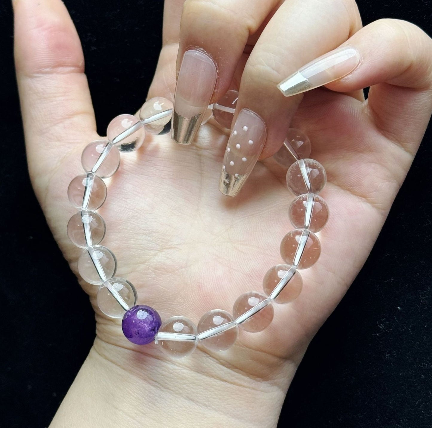 Sunstone Aquamarine Bracelet