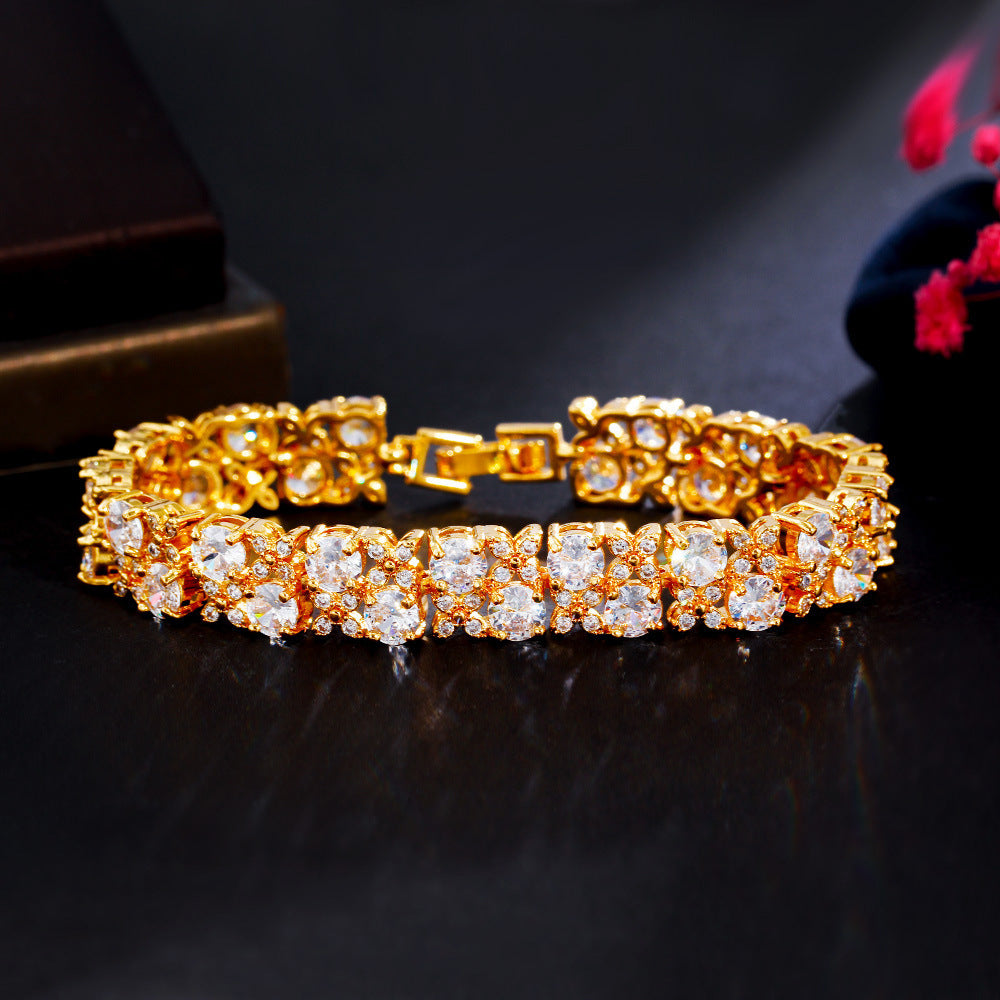 Electroplated 18K Gold Bracelet