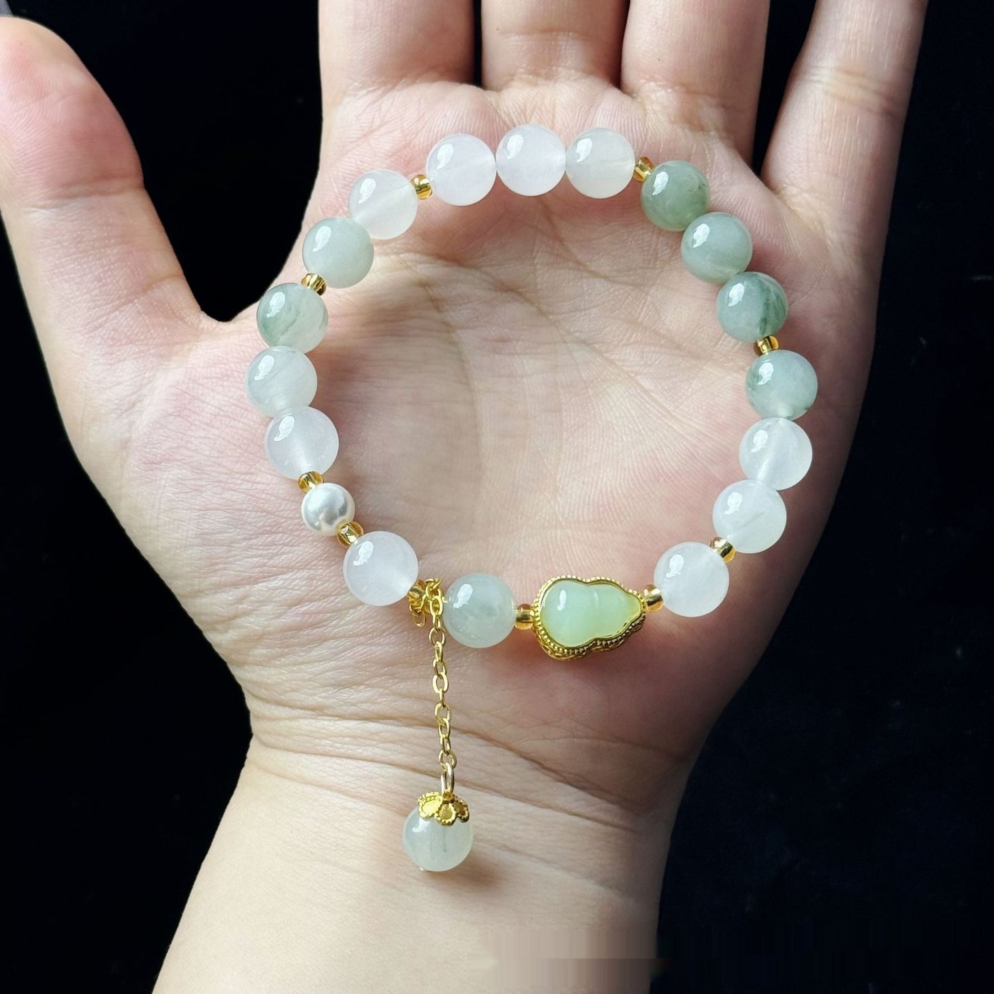 Sunstone Aquamarine Bracelet