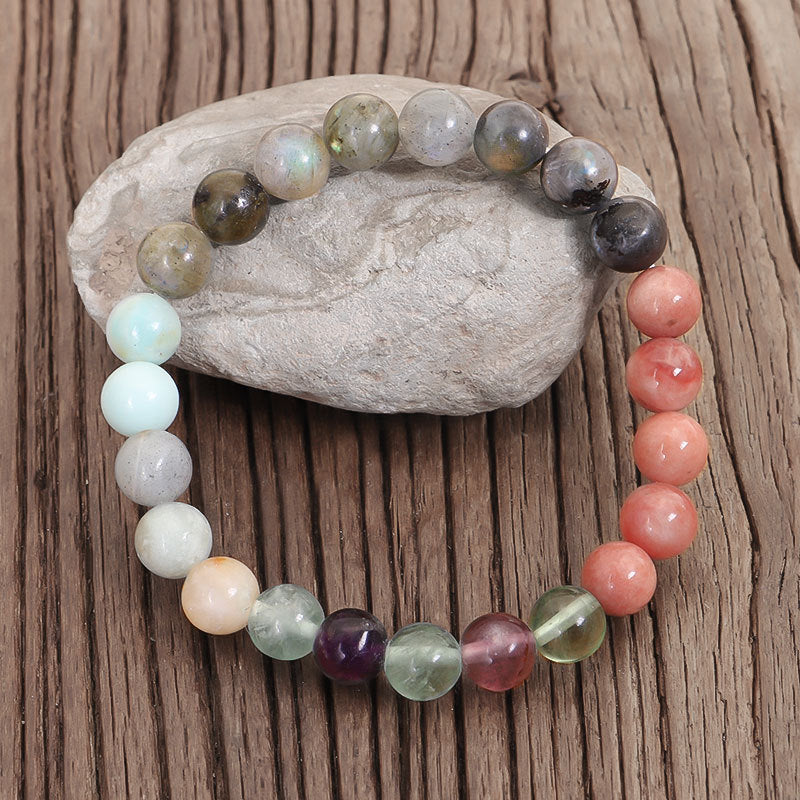 New Stone Necklace & Bracelet