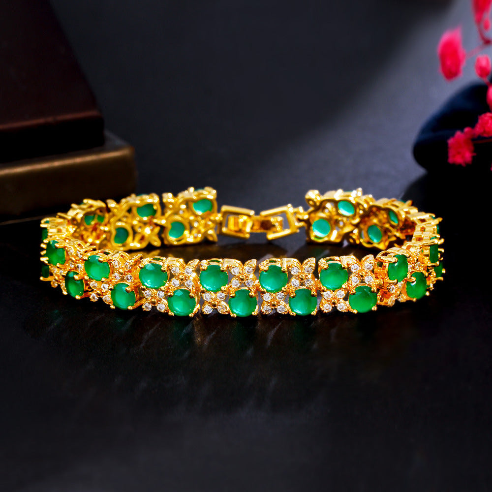 Electroplated 18K Gold Bracelet