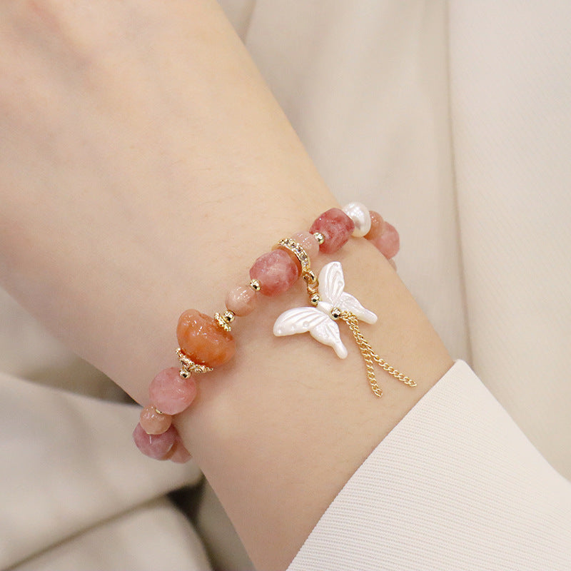 Sunstone Crystal Bracelet