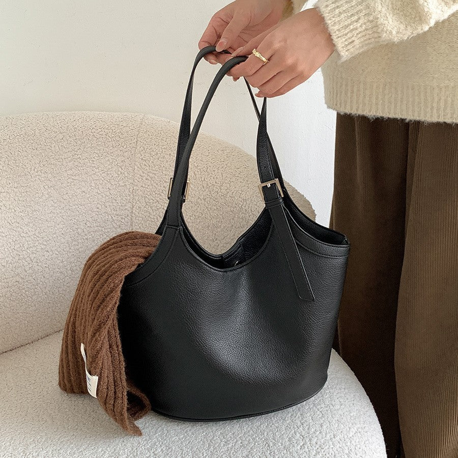 Retro Soft Leather Shoulder Bag
