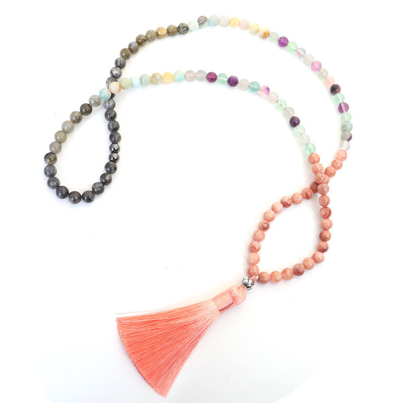 New Stone Necklace & Bracelet