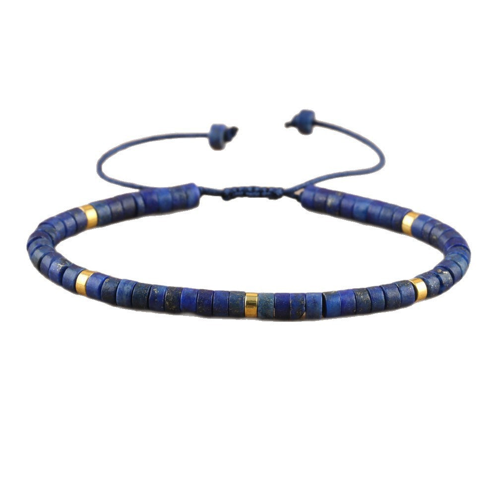 Lapis Spacer Bracelet