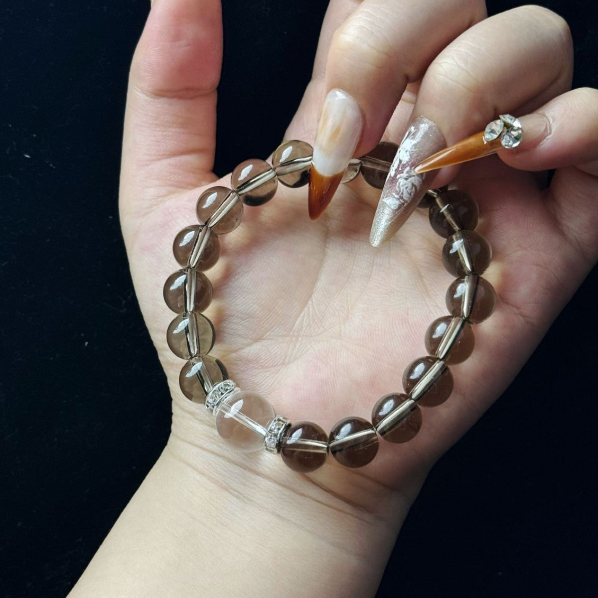 Sunstone Aquamarine Bracelet