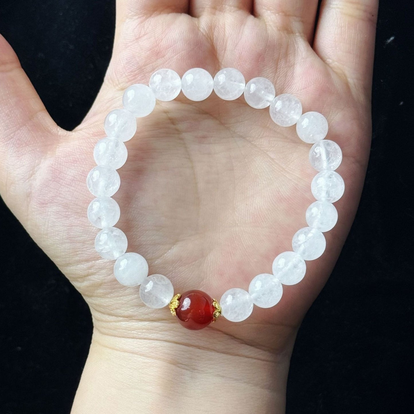 Sunstone Aquamarine Bracelet