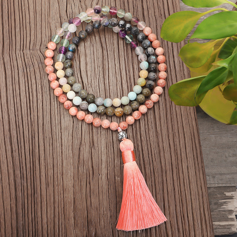 New Stone Necklace & Bracelet