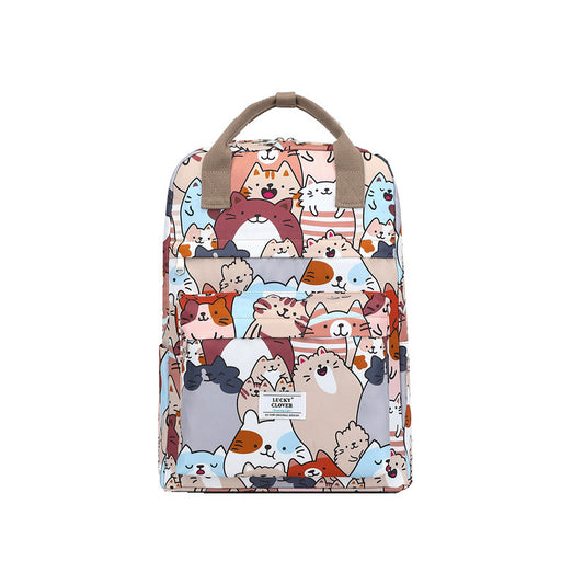 Waterproof Printed Backpack