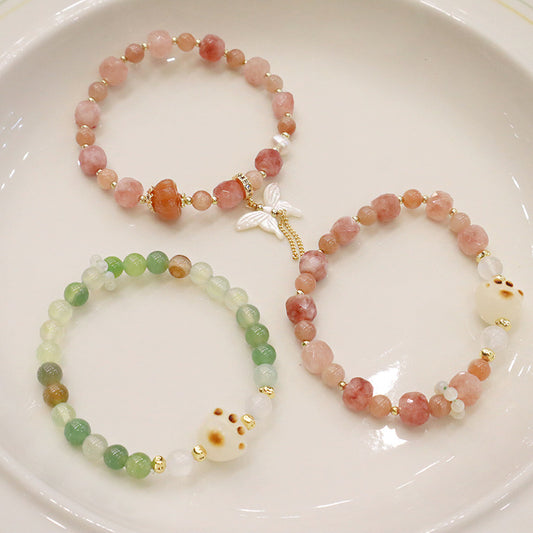 Sunstone Crystal Bracelet