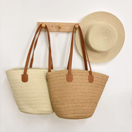 Straw Beach Bag