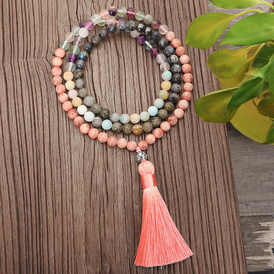 New Stone Necklace & Bracelet
